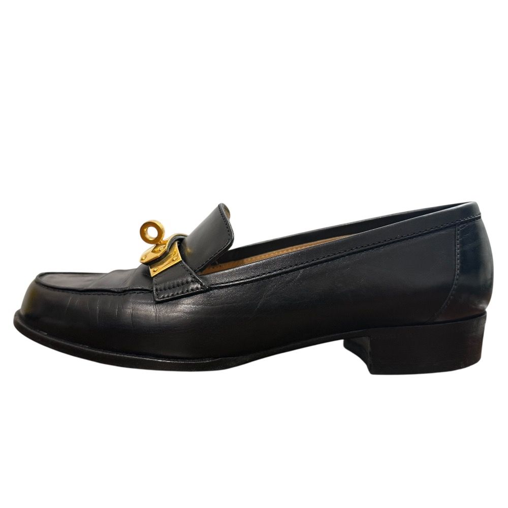 美品 HERMES エルメス レザー ケリー ローファー サイズ35 1/2 約22.5
