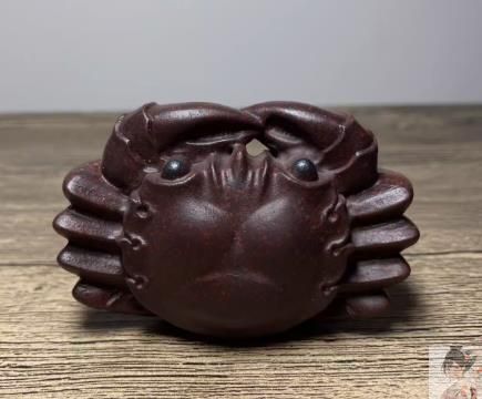 カニの置物 茶寵   茶道具  香道具  装飾品  工芸品 美術品 置物 陶磁器 カニの置物 茶寵 茶道具 香道具 装飾品 工芸品 美術品 置物