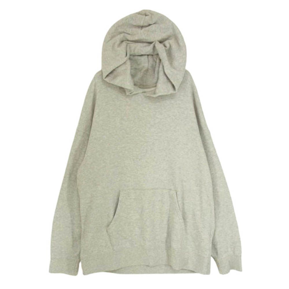 VISVIM ビズビム 21AW 0121205010019 JUMBO HOODIE ジャンボ プルオーバー パーカー カシミヤ混 スウェット フーディ グレー系 2