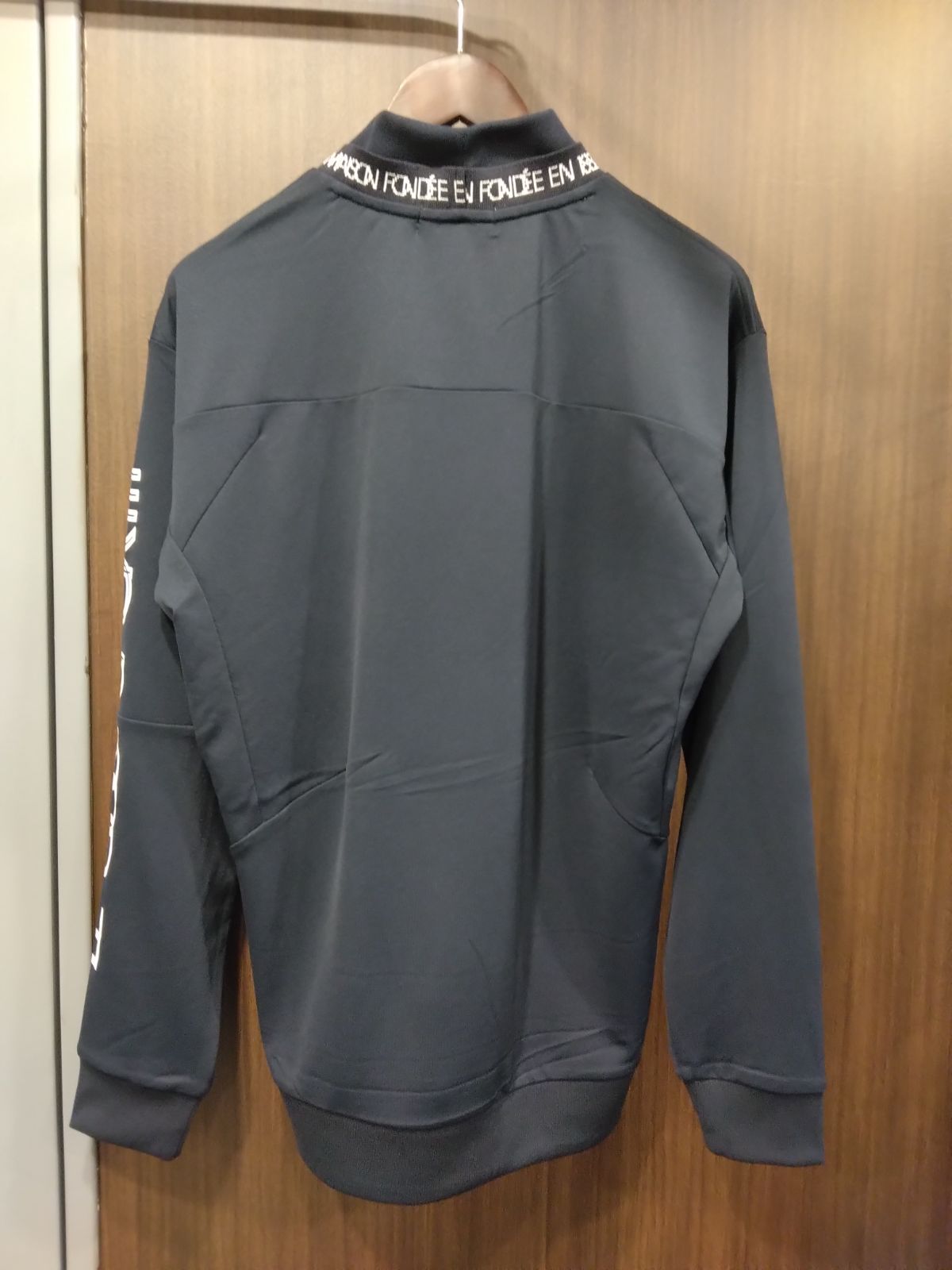 新品未使用】ルコックゴルフ 2WAYシャツトレーナー メンズ LG5FLS52M