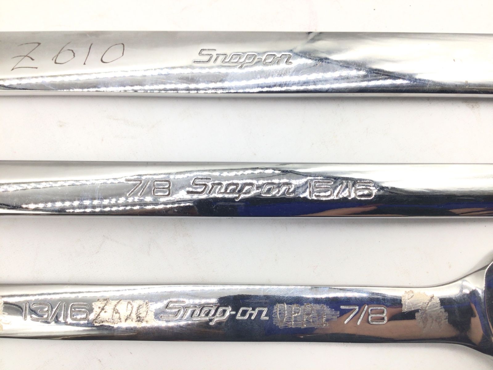 品 〇Snap-on スナップオン 両口 めがね コンビネーションレンチ3本セット XB2830A OEX34B VO2628B ITN639F6FYXC エコツール豊田インター店 M02