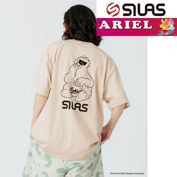 tシャツ Tシャツ silas SILAS サイラス セサミストリート SESAME