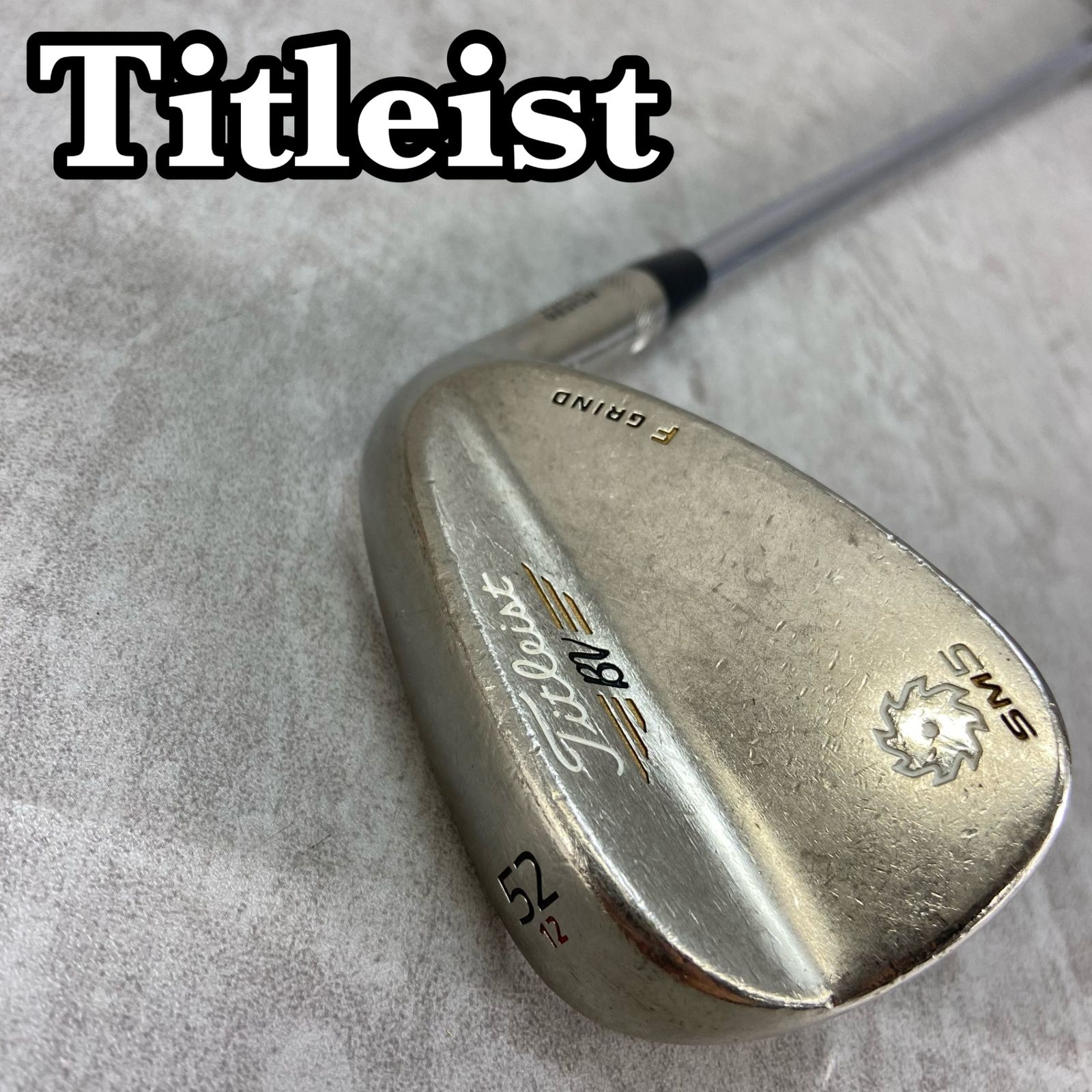 名器 タイトリスト VOKEY SM5 F GRIND 46-08 50-12 DG S200