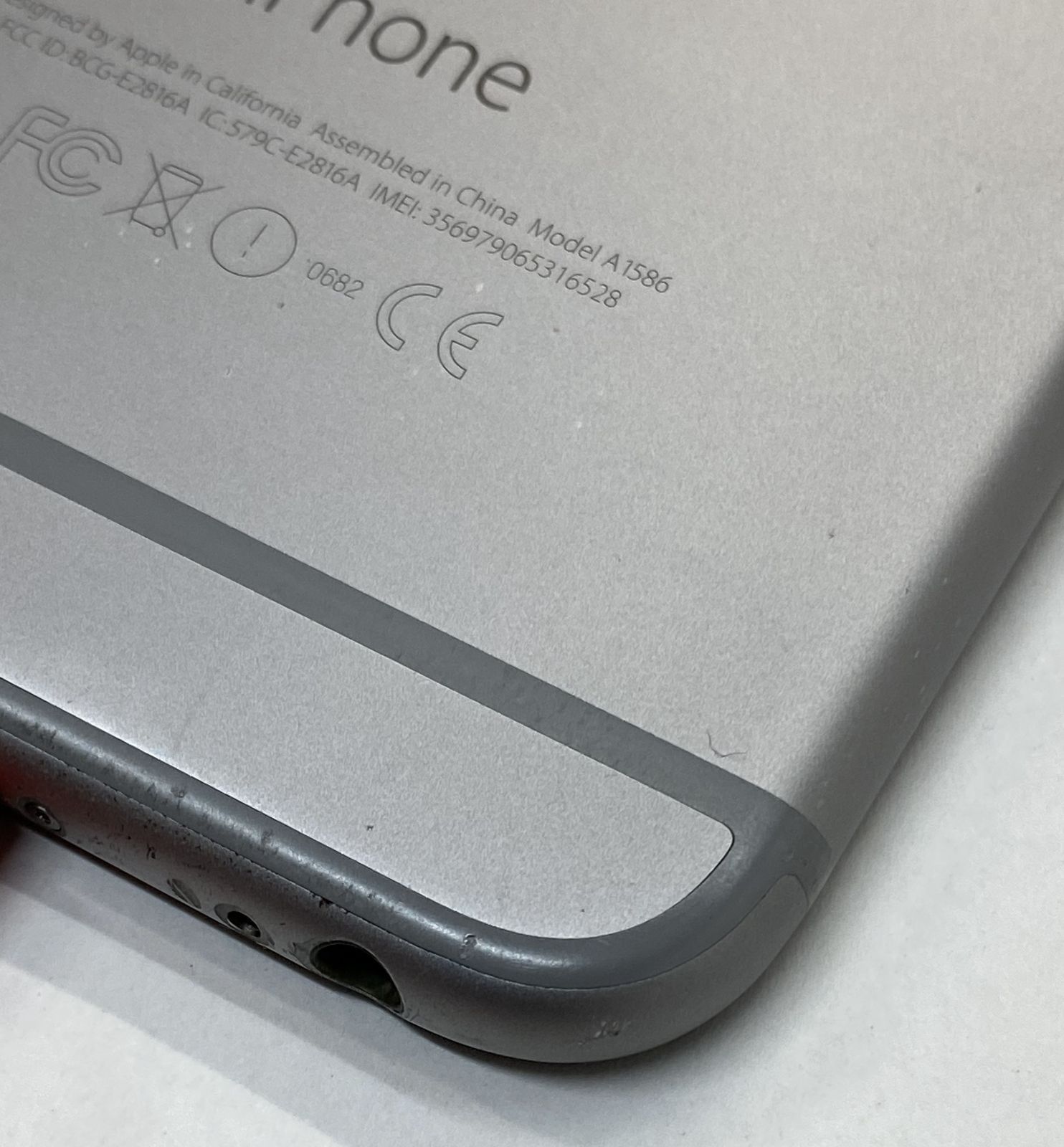 ☆iPhone 6 64GB space gray Apple iPhone6 64GB au ネットワーク制限○