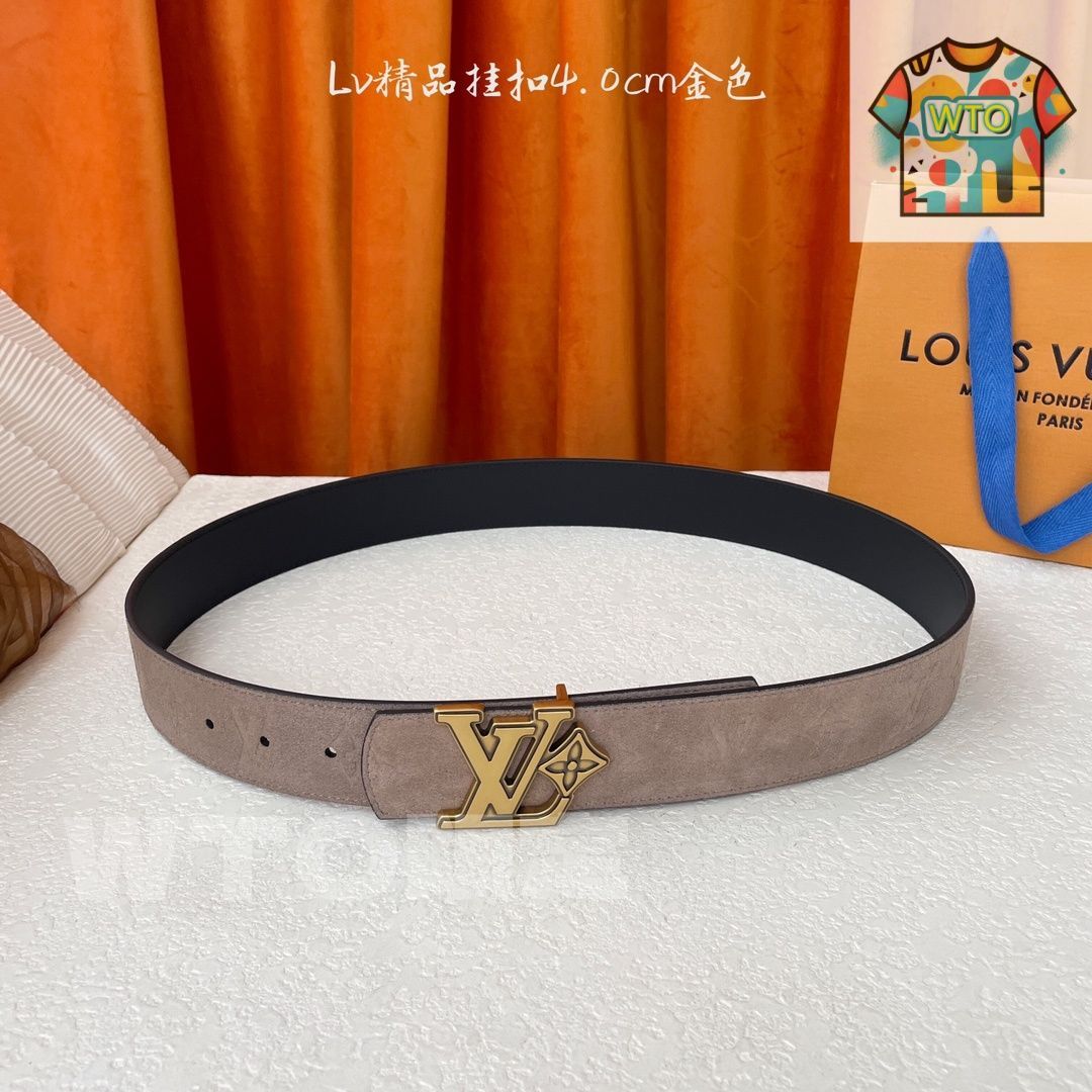 極美品LOUIS VUITTON レザーベルト Louis Vuitton ブラック レザーベルト - メルカリ