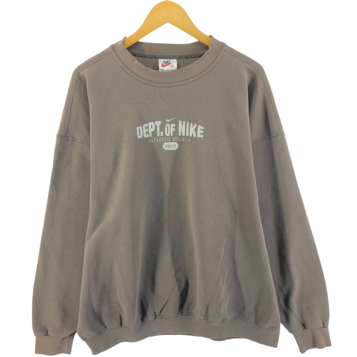 古着 90年代 ナイキ NIKE ロゴスウェットシャツ トレーナー USA製 メンズXXL相当 ヴィンテージ/eaa524351