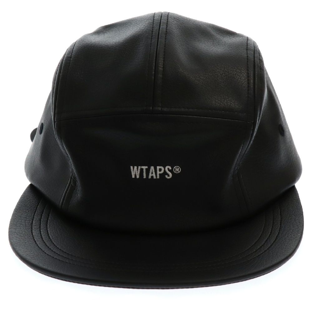 WTAPS (ダブルタップス) 22AW T-5 04/CAP/SYNTHETIC.SIGN 222HCDT-HT13 シンセティック サイン キャップ ブラック 帽子