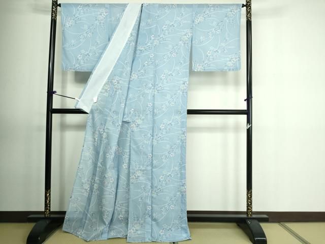 平和屋着物○洗える最高級着物 ＜英＞はなぶさ謹製 小紋 吉祥文 AAAW4003np