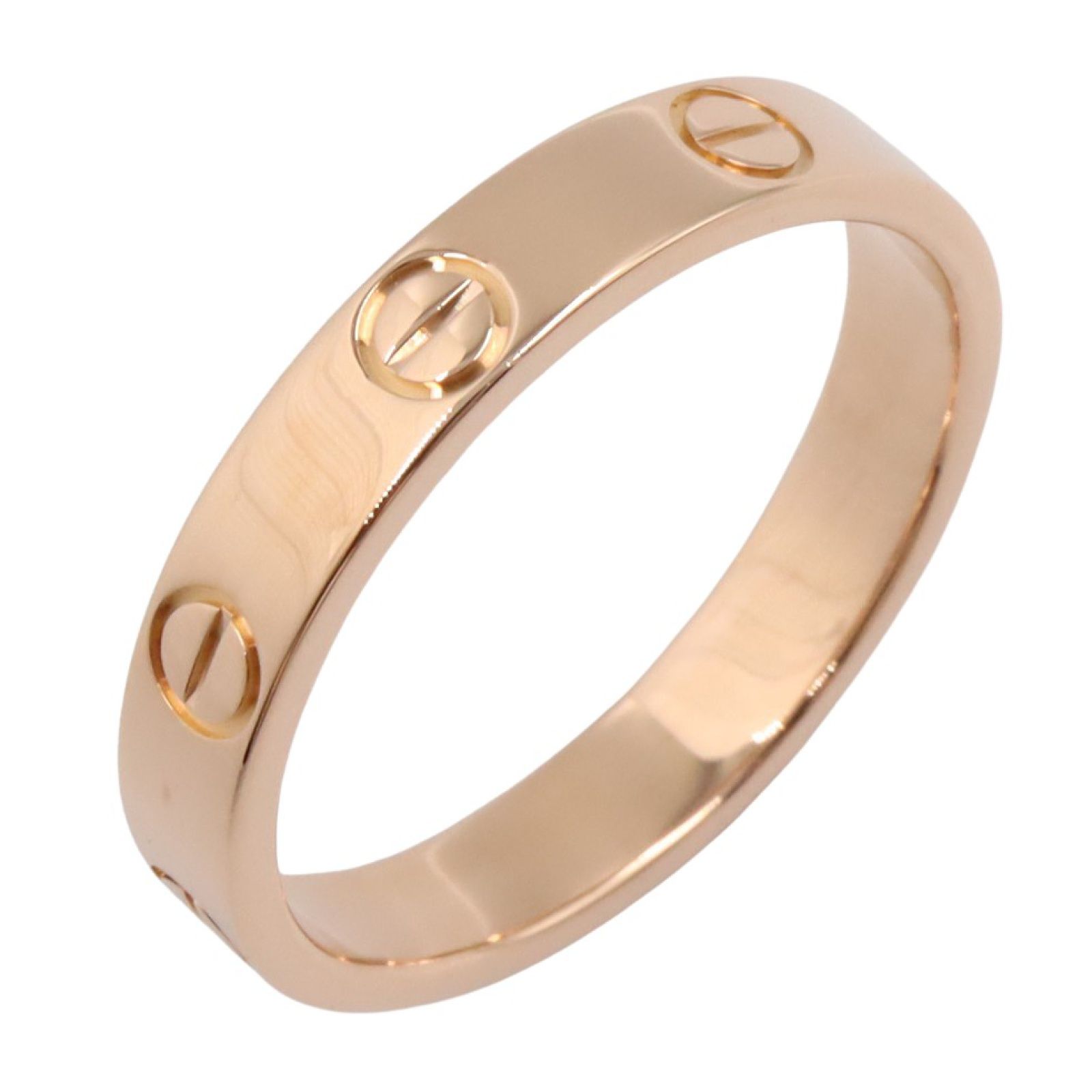 Cartier ゴールド リング　ミニラブリング　指輪　カルティエ Cartier カルティエ ミニラブ リング 指輪 7号 18金 K18イエロー