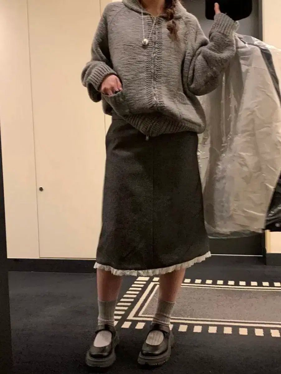 リボンライト ribbonbit hidi frill skirt