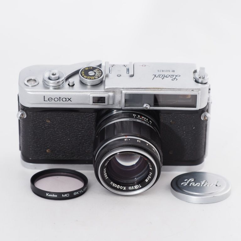 レオタックス レンジファインダーカメラ/レンズ 東京光学 トプコール Topcor-S 1:2 f=5cm Leotax 管ASD08243JH Leotax G レオタックス レンジファインダーカメラ G型 Topcor-s 1:1.8