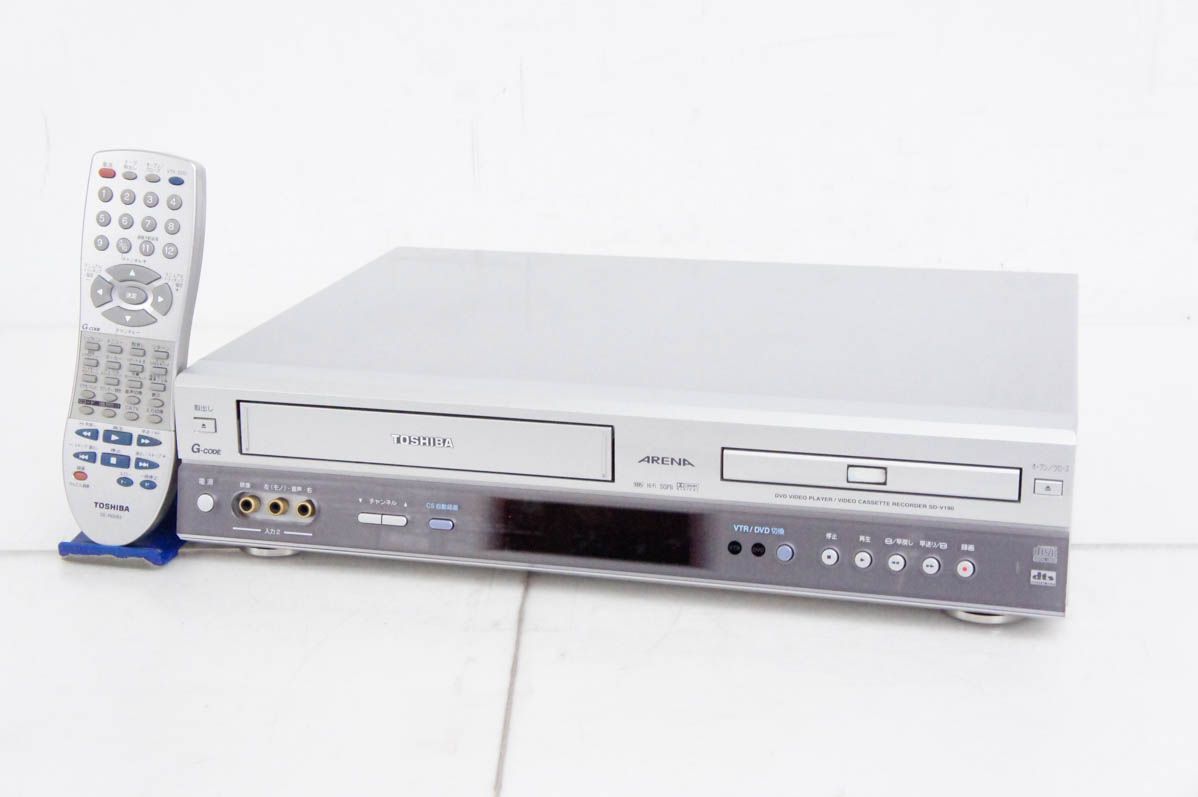 東芝TOSHIBA VTR一体型DVDビデオプレーヤー DVDプレーヤー一体型VHS