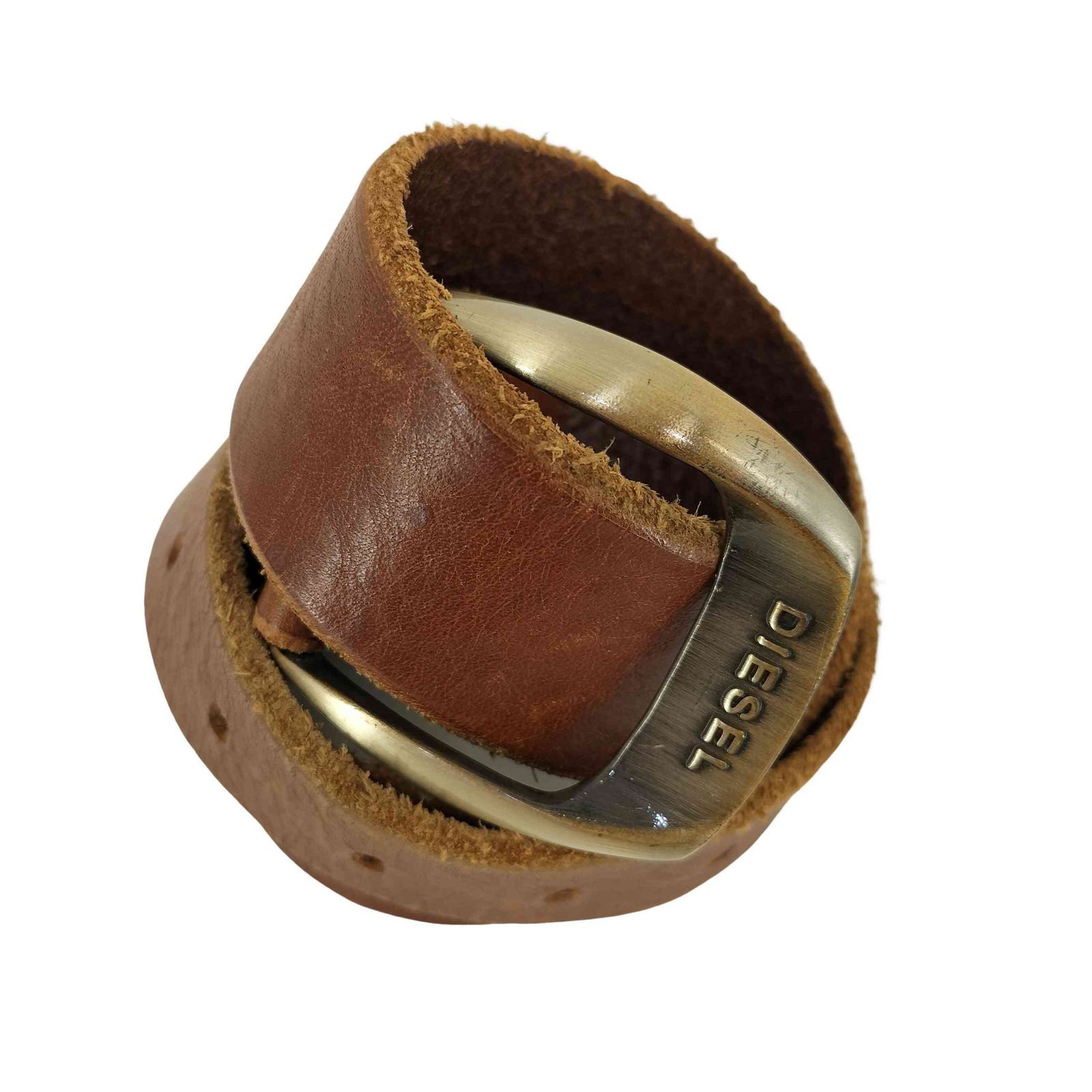 【Vintage】DIESEL ディーゼル 正規品　高級イタリアンレザーベルト DIESEL】 ディーゼル メンズ ベルト レザー ヴィンテージ - メルカリ