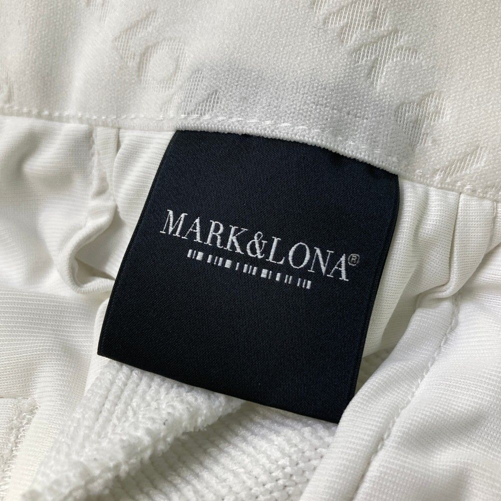 サイズ：48 MARK&LONA マークアンドロナ 2025年モデル ストレッチパンツ  ホワイト系 [240101463942] ゴルフウェア メンズ ストスト サイズ：48 MARK&LONA マークアンドロナ 2025年モデル