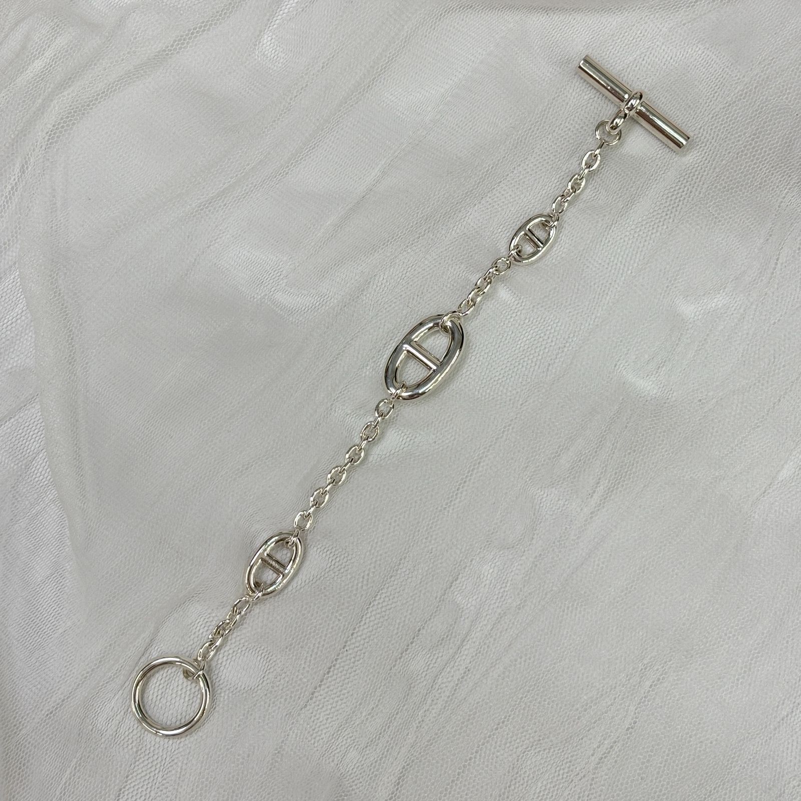 鑑定済み 【 新品未使用 】 エルメス 《 ファランドール 》 ST 
