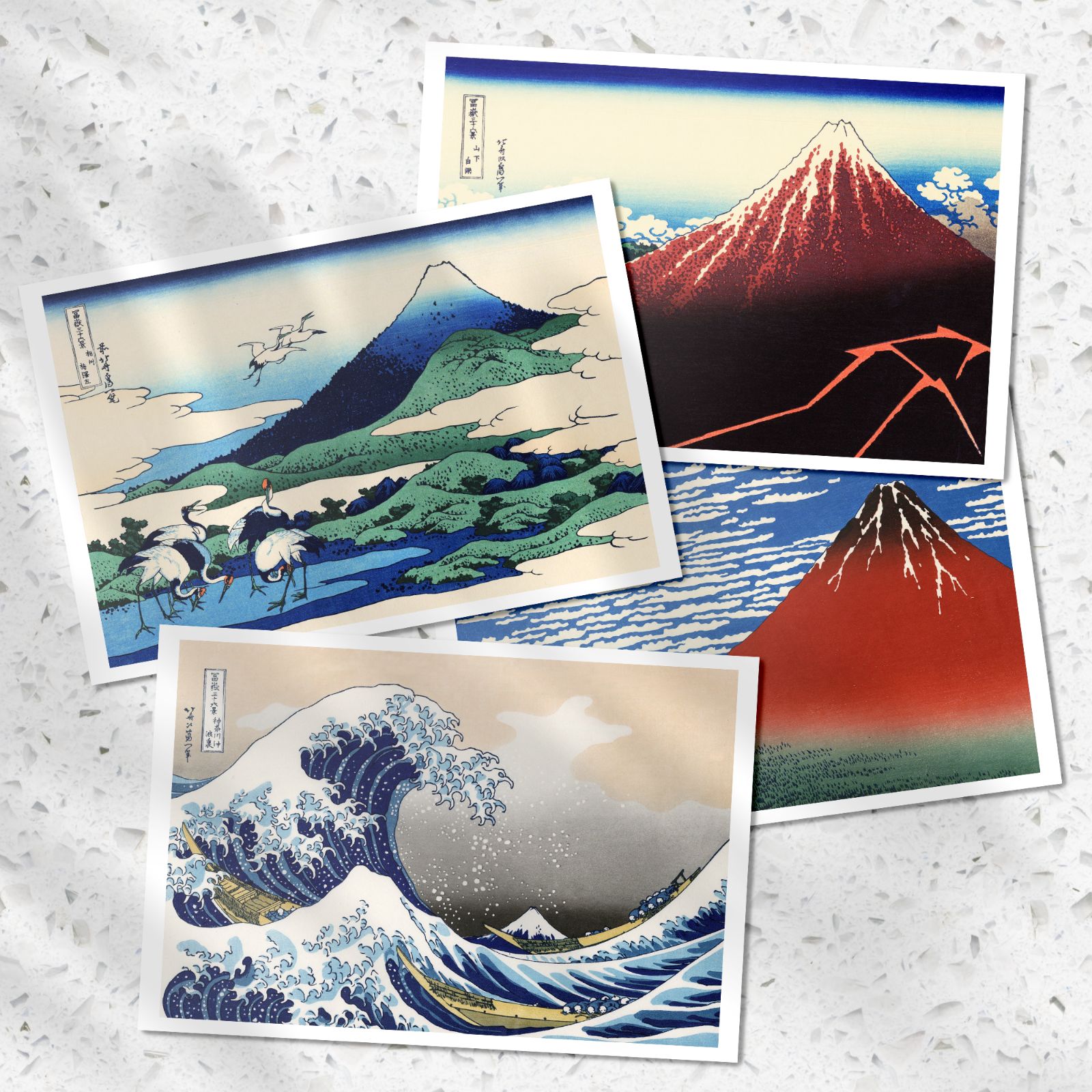 葛飾北斎『富嶽三十六景』ポストカード（36枚セット） - メルカリ