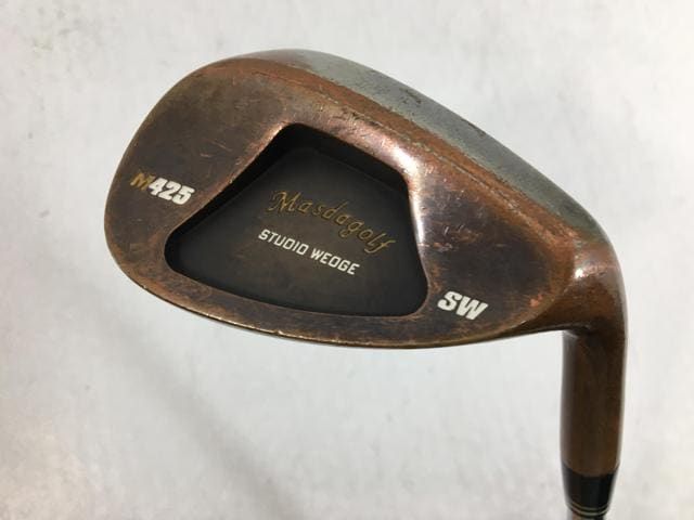 【中古ゴルフクラブ】マスダゴルフ マスダ M425 スタジオ ウェッジ(銅メッキ) D/G SW【14日間返品OK】
