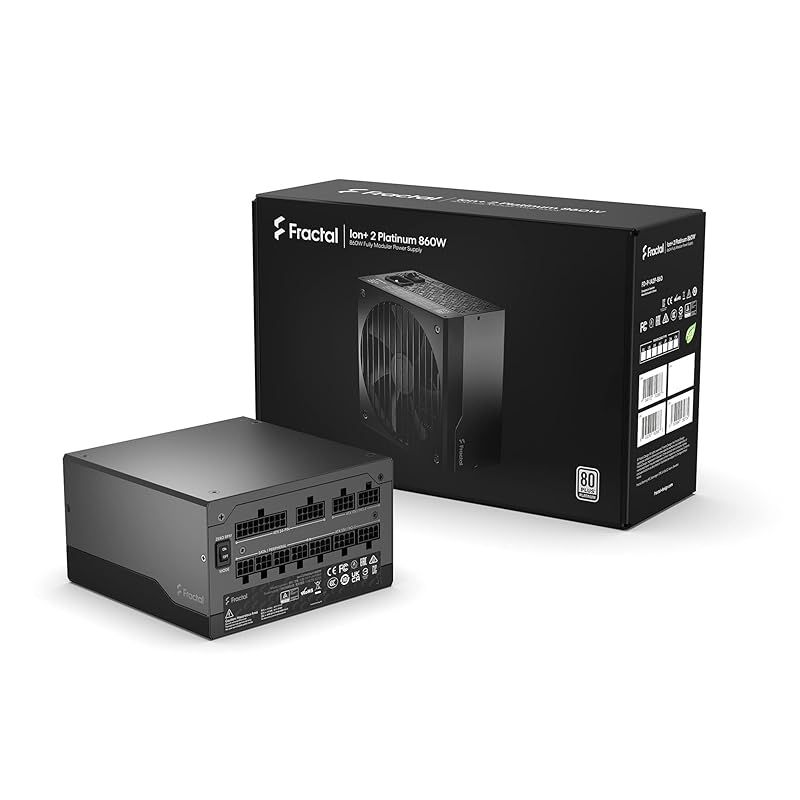 Fractal Design Ion 2 Platinum 860W PC電源ユニット 80PLUS Platinum FD-P-IA2P-860 PS947