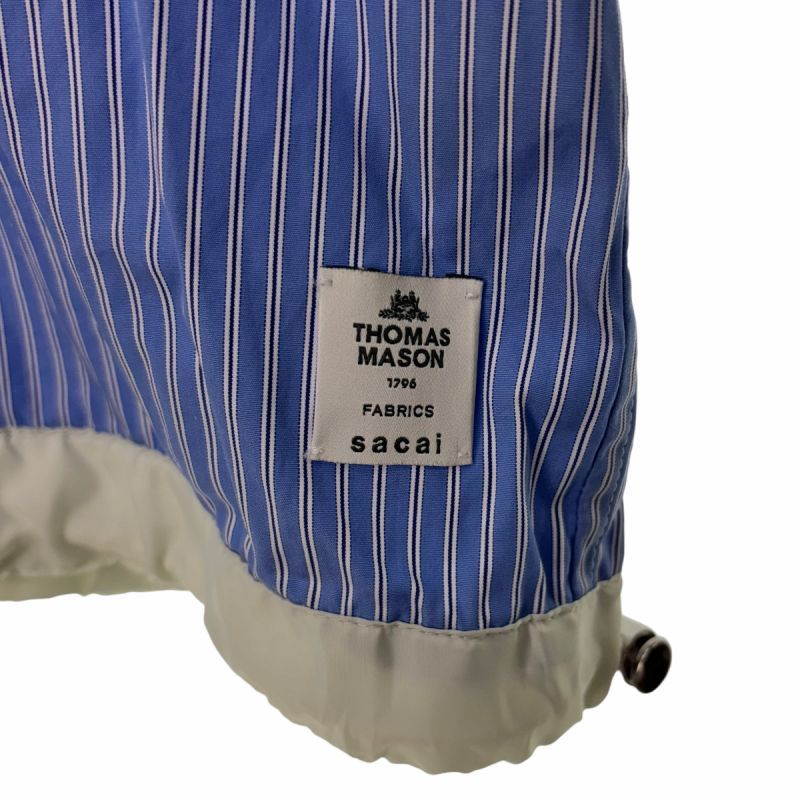 サカイ sacai SCW-103 23SS Thomas Mason s Cotton Poplin Shirt