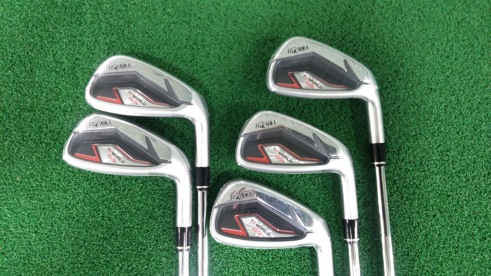 ホンマ T//WORLD GS アイアン 5本 950GH neo 中古 本間ゴルフ TOUR