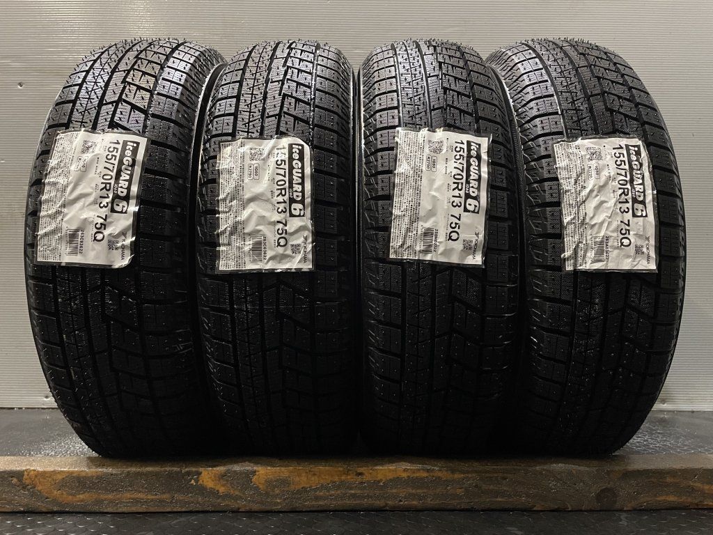 新品 2022年製 YOKOHAMA ice GUARD iG60 155/70R13 13インチ スタッドレス 4本 ピクシスエポック  プレオプラス等 (VTN751) - メルカリ