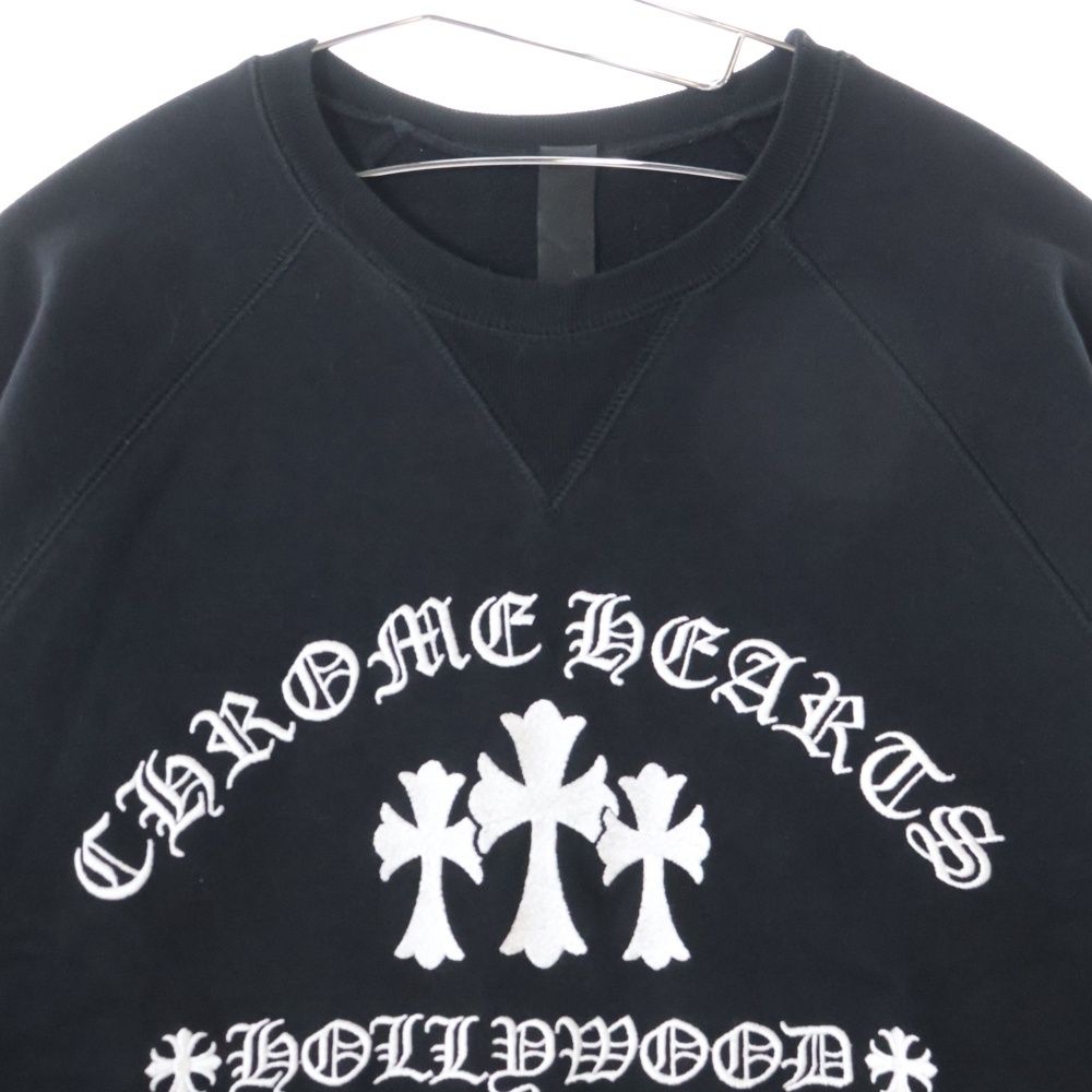 【新品未使用】 クロムハーツ ワイノット セメタリークロス トレーナー CHROME HEARTS (クロムハーツ) Y NOT Cemetery Cross Crewneck