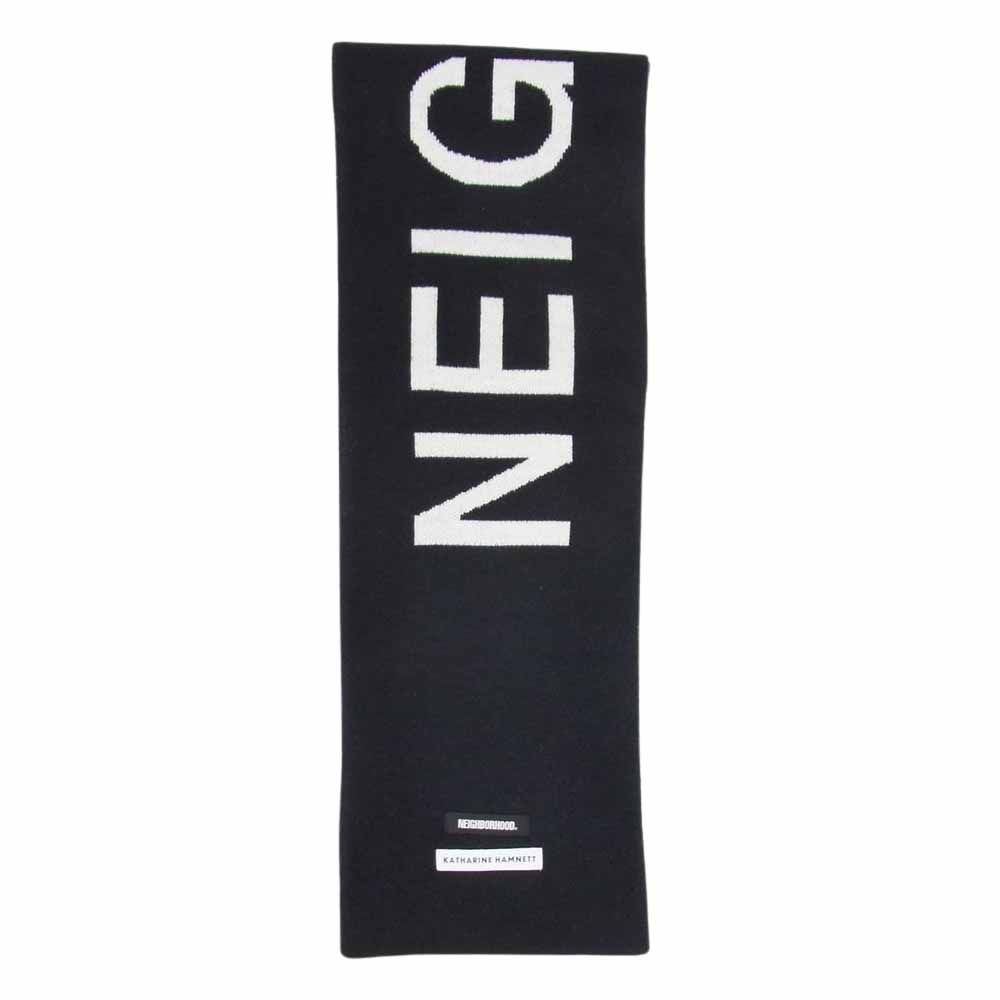 NEIGHBORHOOD ネイバーフッド 22AW Katherine Hamnett Logo Scarf