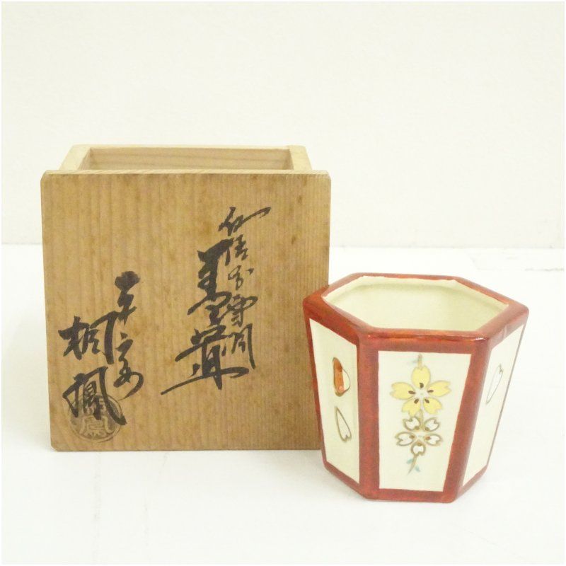 乾山写藤の絵蓋置　手塚桐鳳作　茶道具 楽天市場】京焼 手塚桐鳳の通販