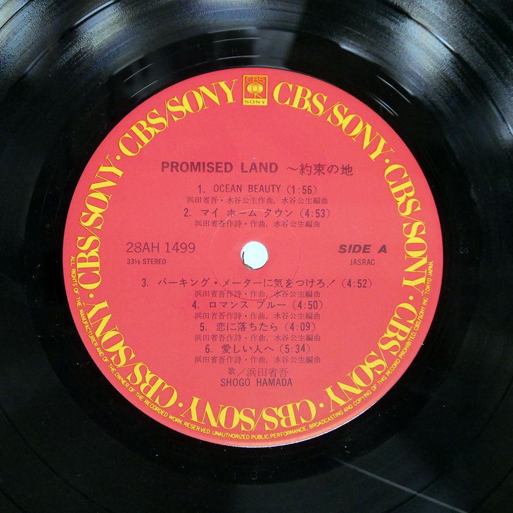 浜田省吾　/　PROMISED LAND 〜約束の地（LPレコード） PROMISED LAND～約束の地 : 浜田省吾 | HMV&BOOKS online - CSCL