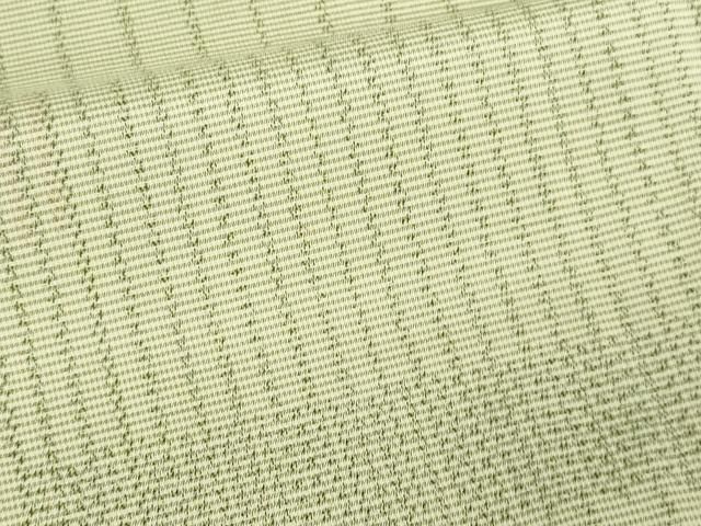 平和屋着物▽上質な紬 単衣 花唐草鳥文 正絹 逸品 CAAV9486ze