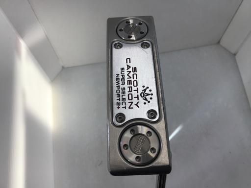 タイトリスト SCOTTY CAMERON SUPER SELECT NEWPORT 2 PLUS 33インチ パター PT スチール フレックスその他 メンズ 男性用 右利き 右用 Cランク ゴルフクラブ