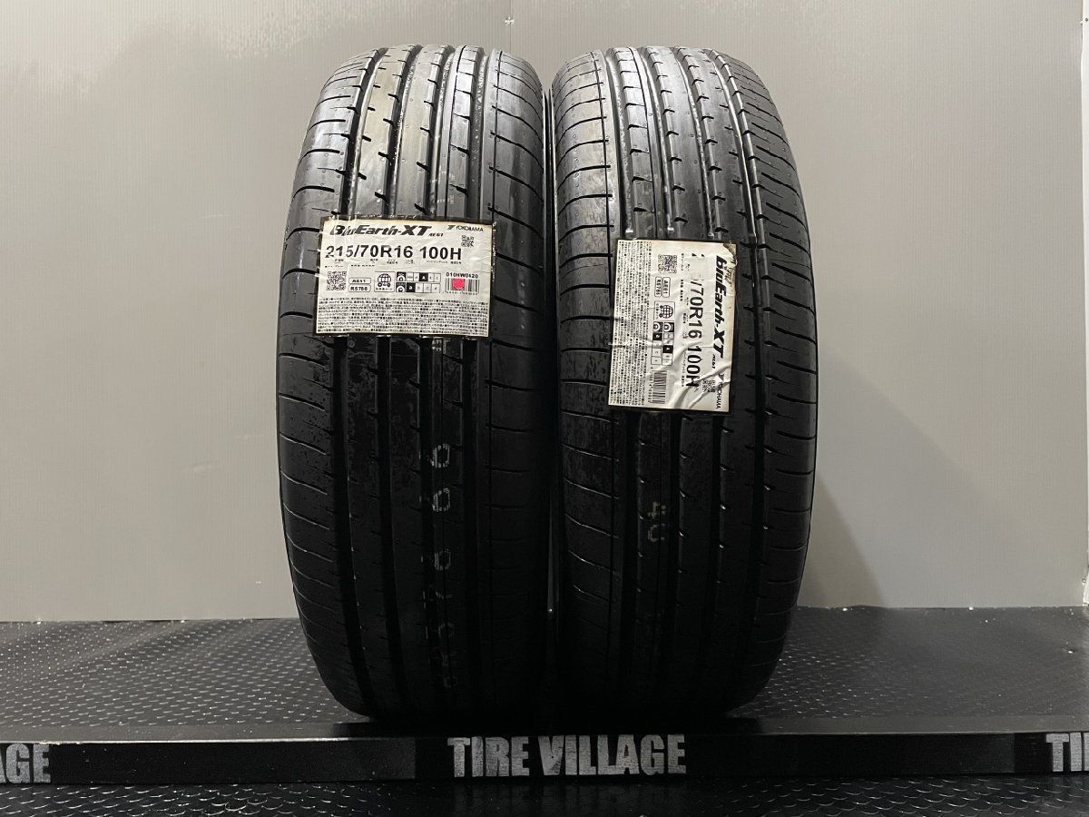 新品 YOKOHAMA BluEarth-XT AE61 215/70R16 16インチ 夏タイヤ 2本 19 