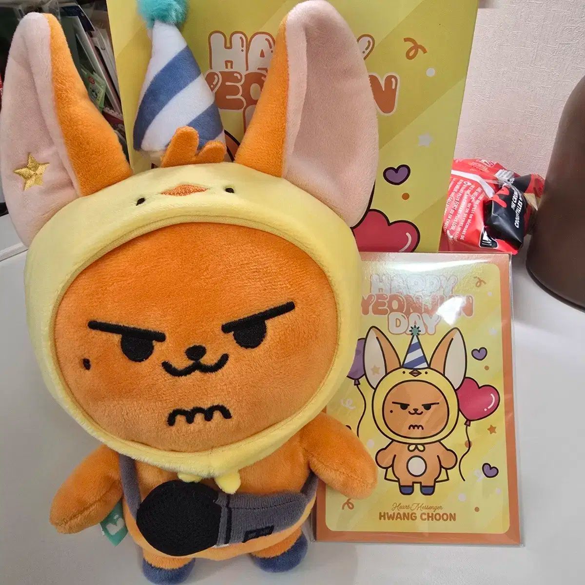 yunini ユニニ トレカケース ユジン ぬいぐるみ キーリング 新品未開封 正規品 ZEROBASEONE zeroni PLUSH KEYRING yunini ユジン