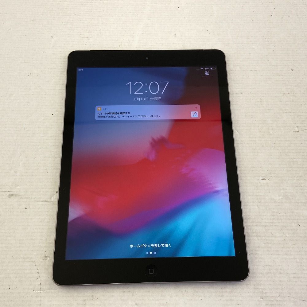 03w17646【動作確認済】iPad Air 第1世代 Wi-Fi+Cellular 32GB A1475 
