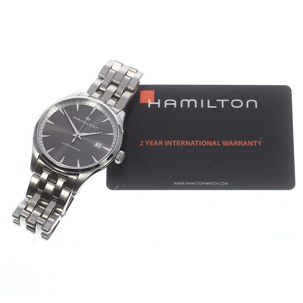 ハミルトン HAMILTON H324510 ジャズマスター デイト クォーツ メンズ ...
