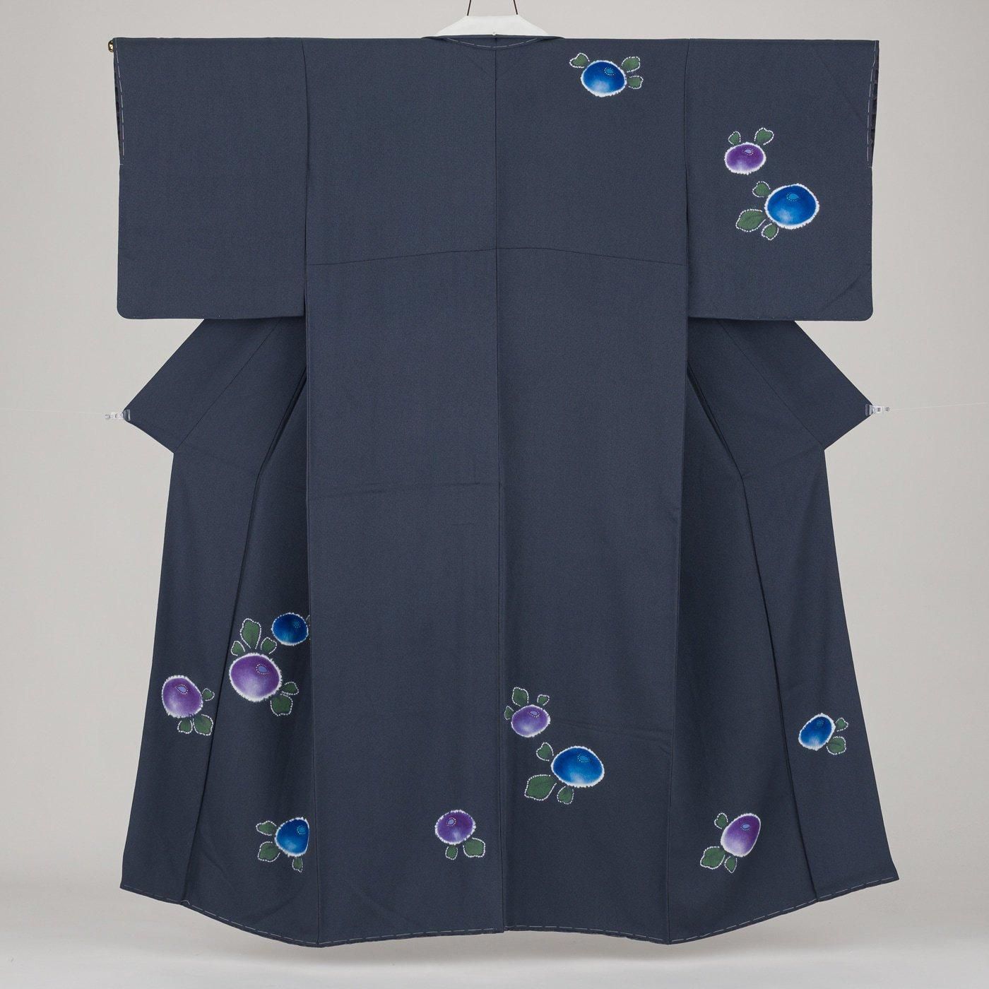 紫と青の菊 ゆったりサイズ