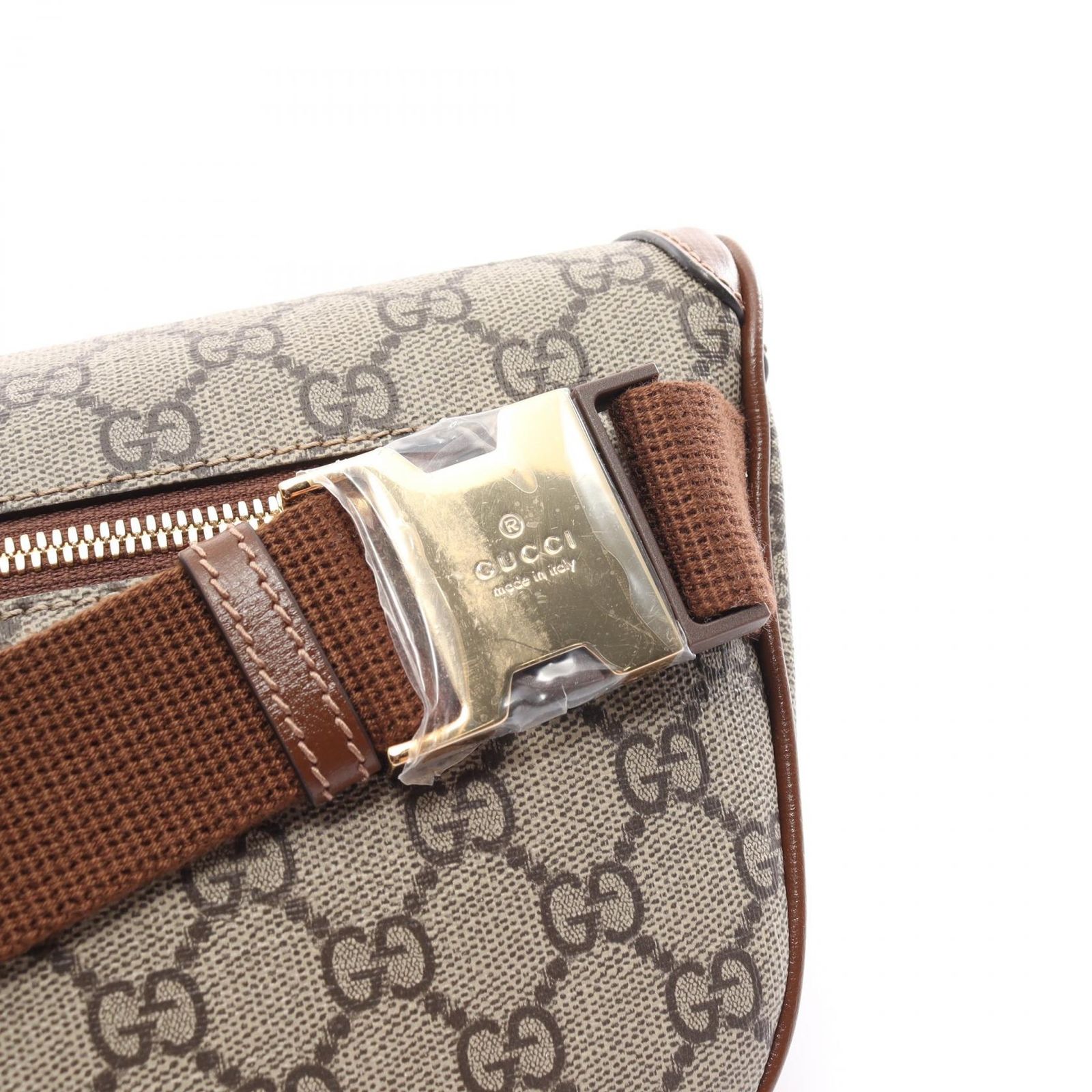 GUCCI グッチ GGスプリーム GG ラージ ベルトバッグ ウエスト