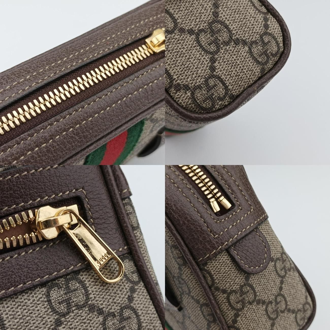 グッチGucciオフィディアブラウンPVCコーティングキャンバス517076B025781171