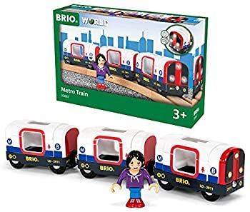 (未使用･未開封品)　BRIO WORLD ライト&amp;サウンド付メトロ列車 33867 qdkdu57 ブリオ BRIO ライト＆サウンド付メトロ列車 33867 | 汽車レール