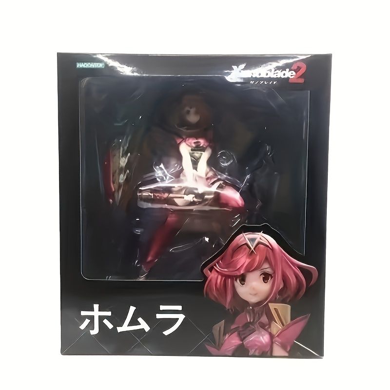 アニメレッドアーマーメカガールキャラクターフィギュア PVC素材