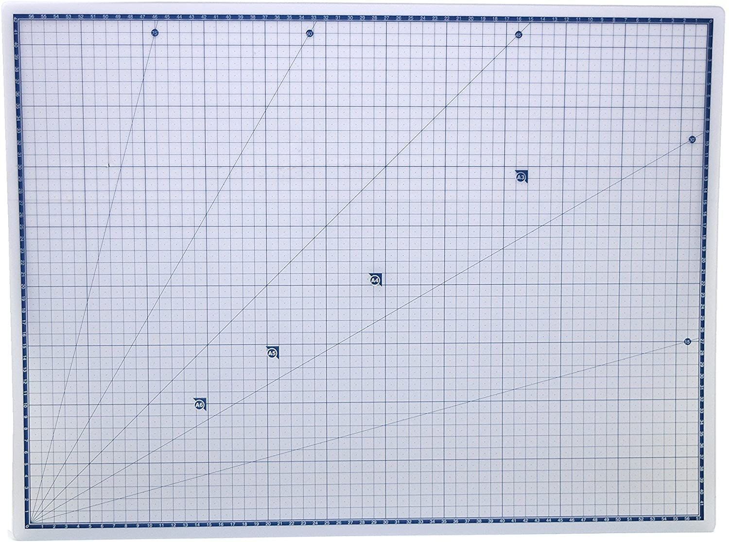 A2 約600×450mm クリア カッターマット M-M 高儀