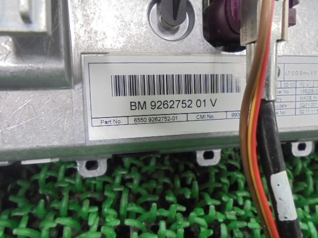 4FQ9025 ABX3 BMW 1シリーズ DBA-1A16 前期型 2012年 マルチモニター ディスプレイ BM926275201V