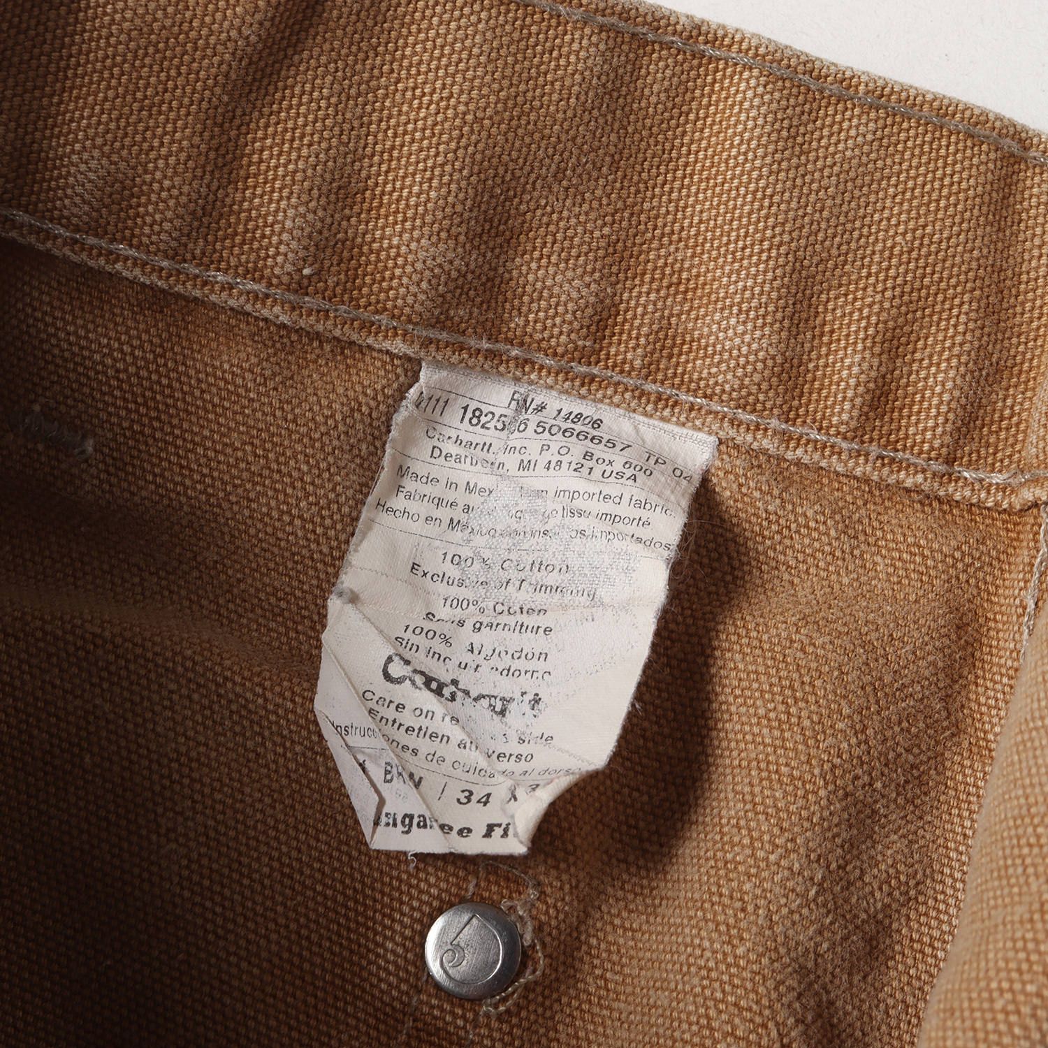 Carhartt カーハート パンツ サイズ:W34×L34 00s ダックキャンバス 