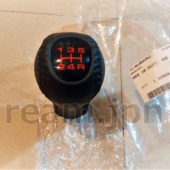 新品 スバル純正 ヴィヴィオ RX-R AB型 シフトノブ 5MT ビビオ GR