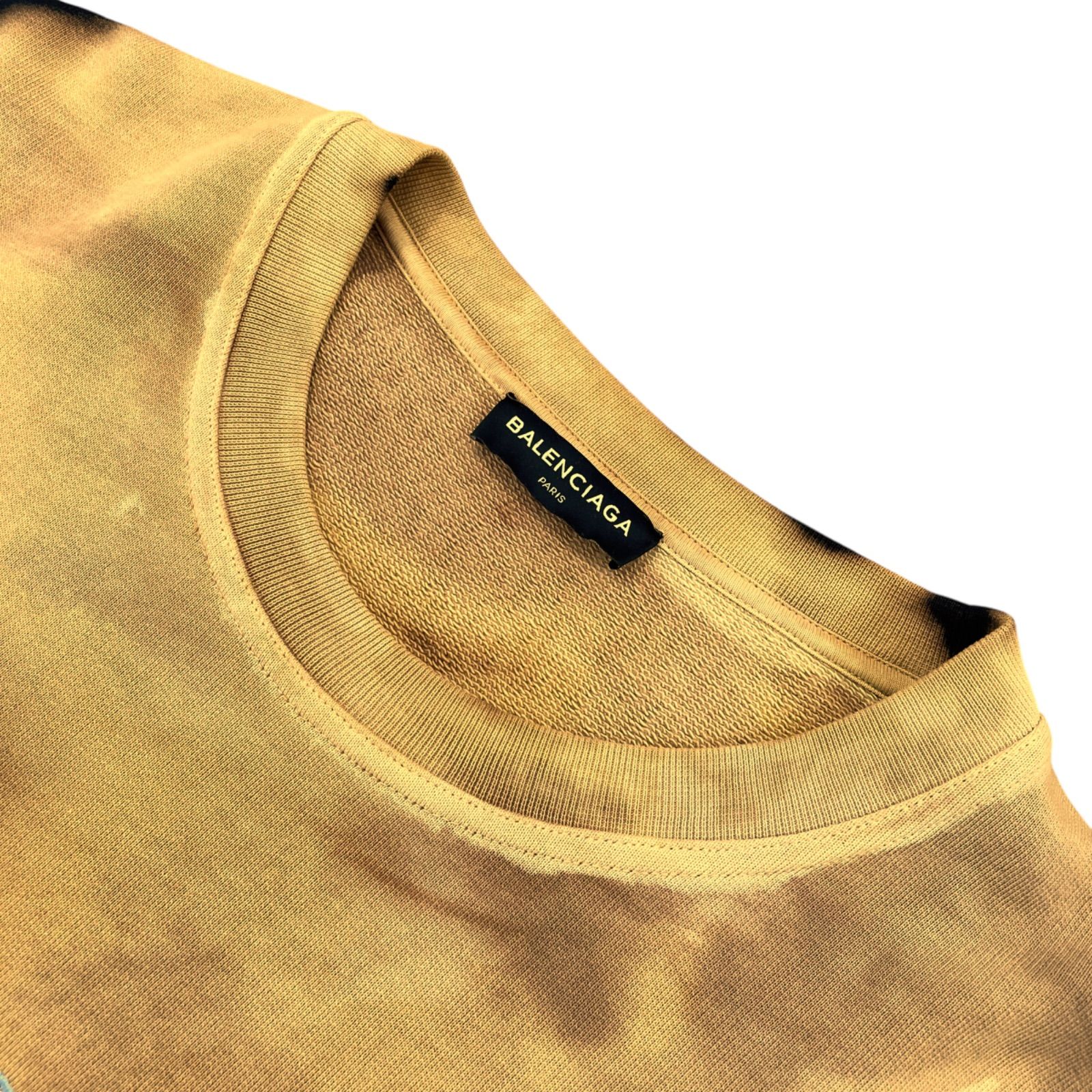 BALENCIAGA】17AW HOMME BLEACH SWEATSHIRT バレンシアガ オム