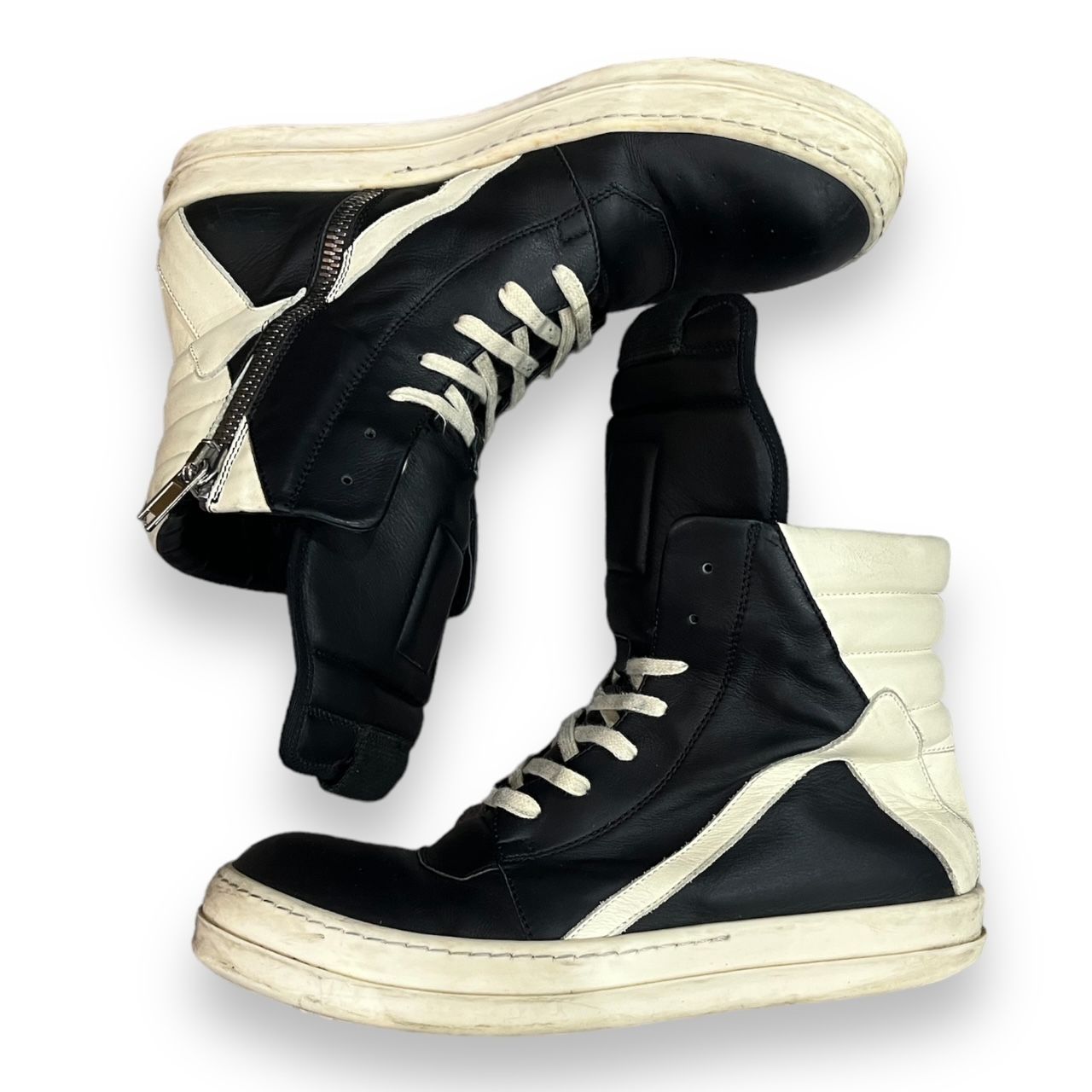 RICK OWENS GEOBASKET ジオバスケット ハイカット スニーカー RICK OWENS GEOBASKET ジオバスケット ハイカット スニーカー