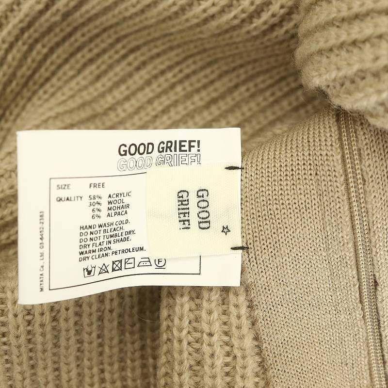 グッドグリーフ GOOD GRIEF! LAppartement取扱 24SS Ribbed Knit