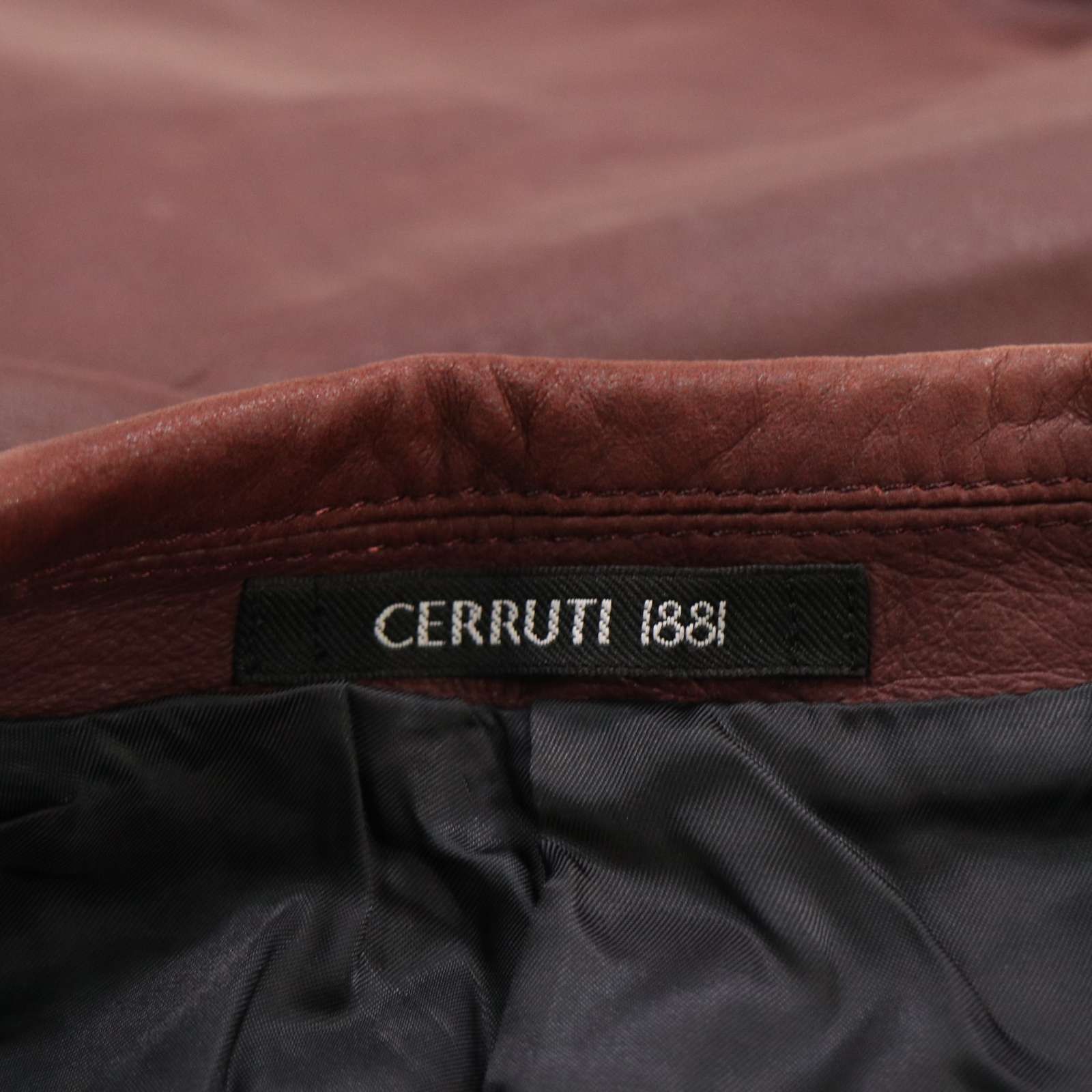 CERRUTI 1881 チェルッティ セルッティ 秋冬 羊革☆ ラム レザー