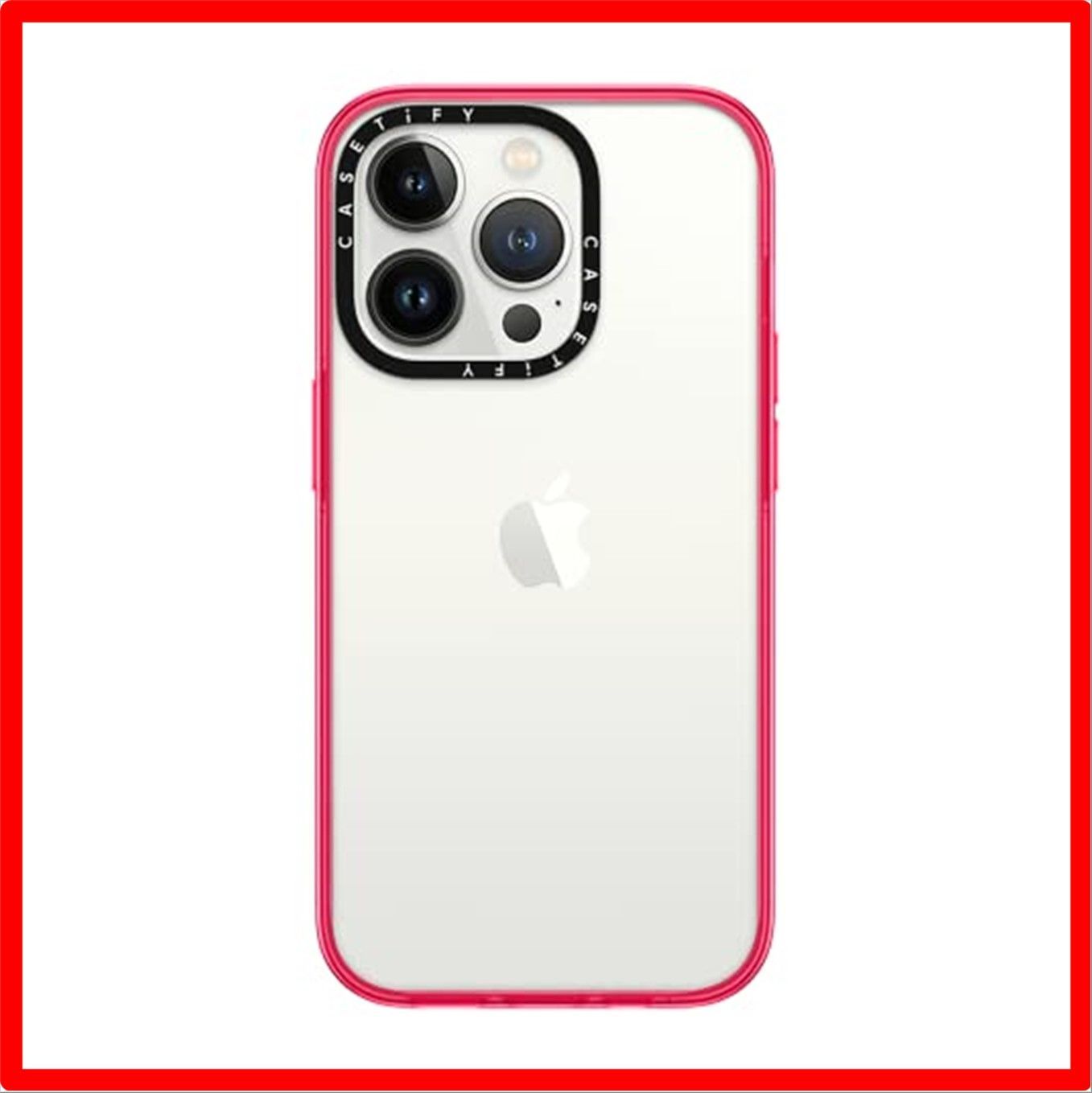 送料無料】Hot Pink_iPhone 14 Pro CASETiFY コンパクト iPhone 14 Pro