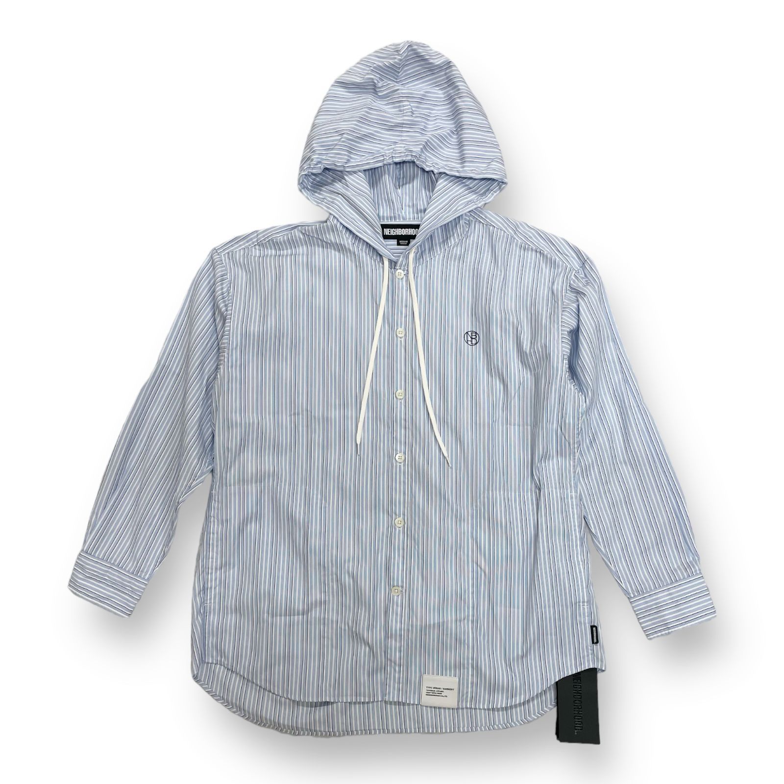 定価26400円 新品 NEIGHBORHOOD 23SS HOODED SHIRT LS ロングスリーブ